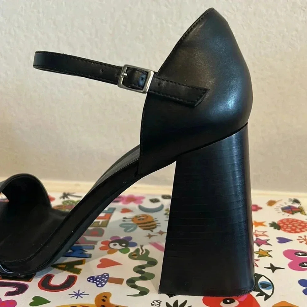 Jeffrey Campbell Chunky Heel Sandal - Picture 5 of 8